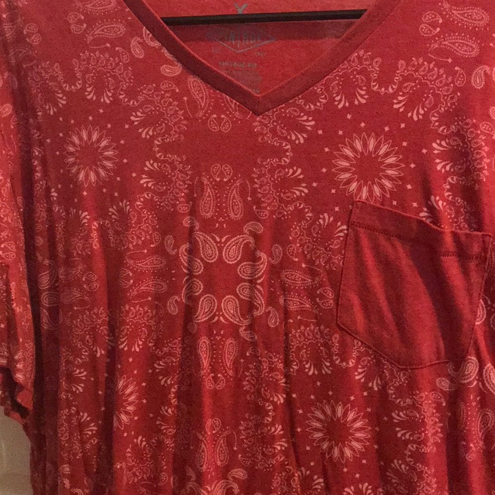 Gently worn men’s American eagle vneck